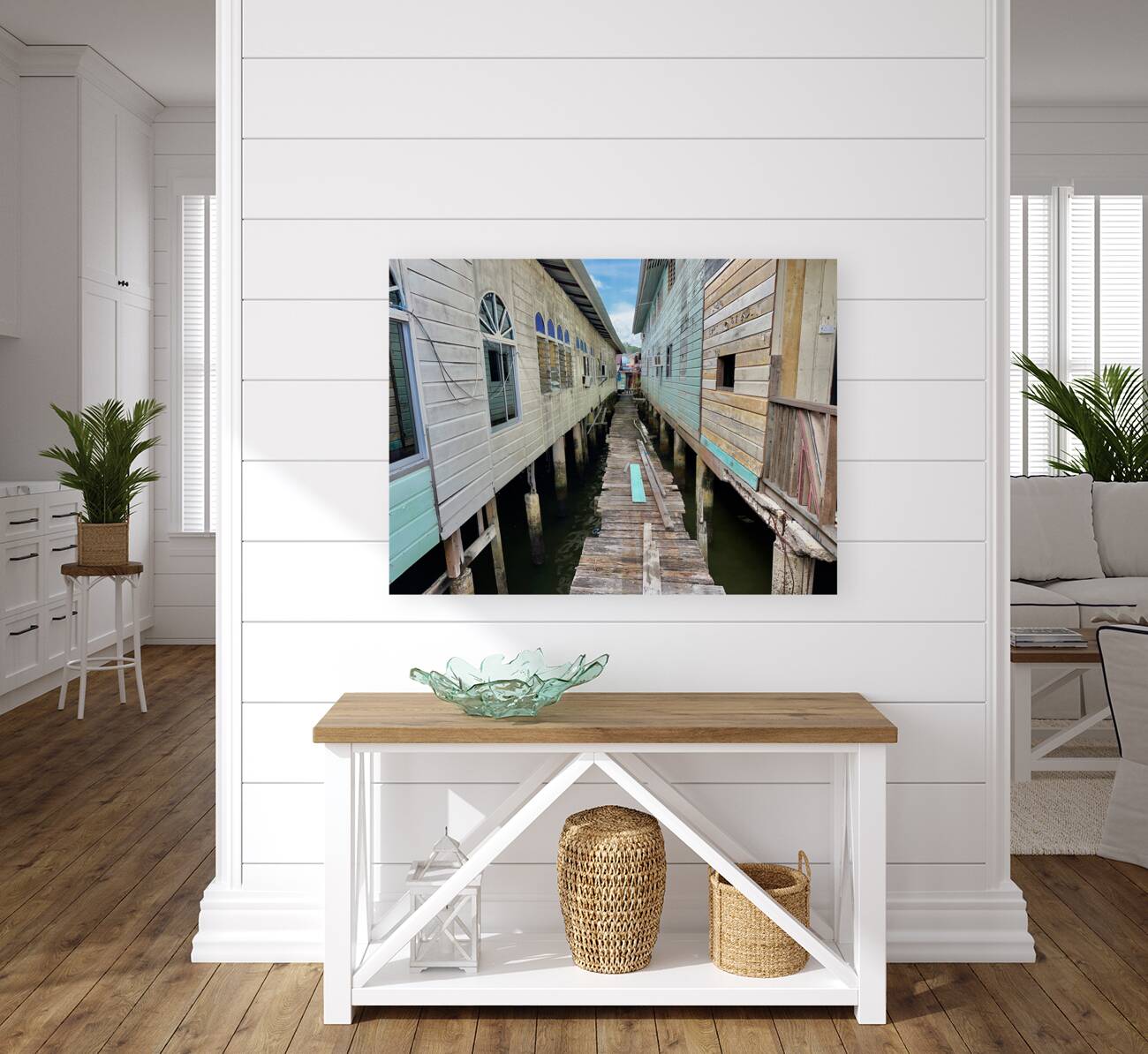 Kampong Ayer Floating Village Brunei 2 Reproduction