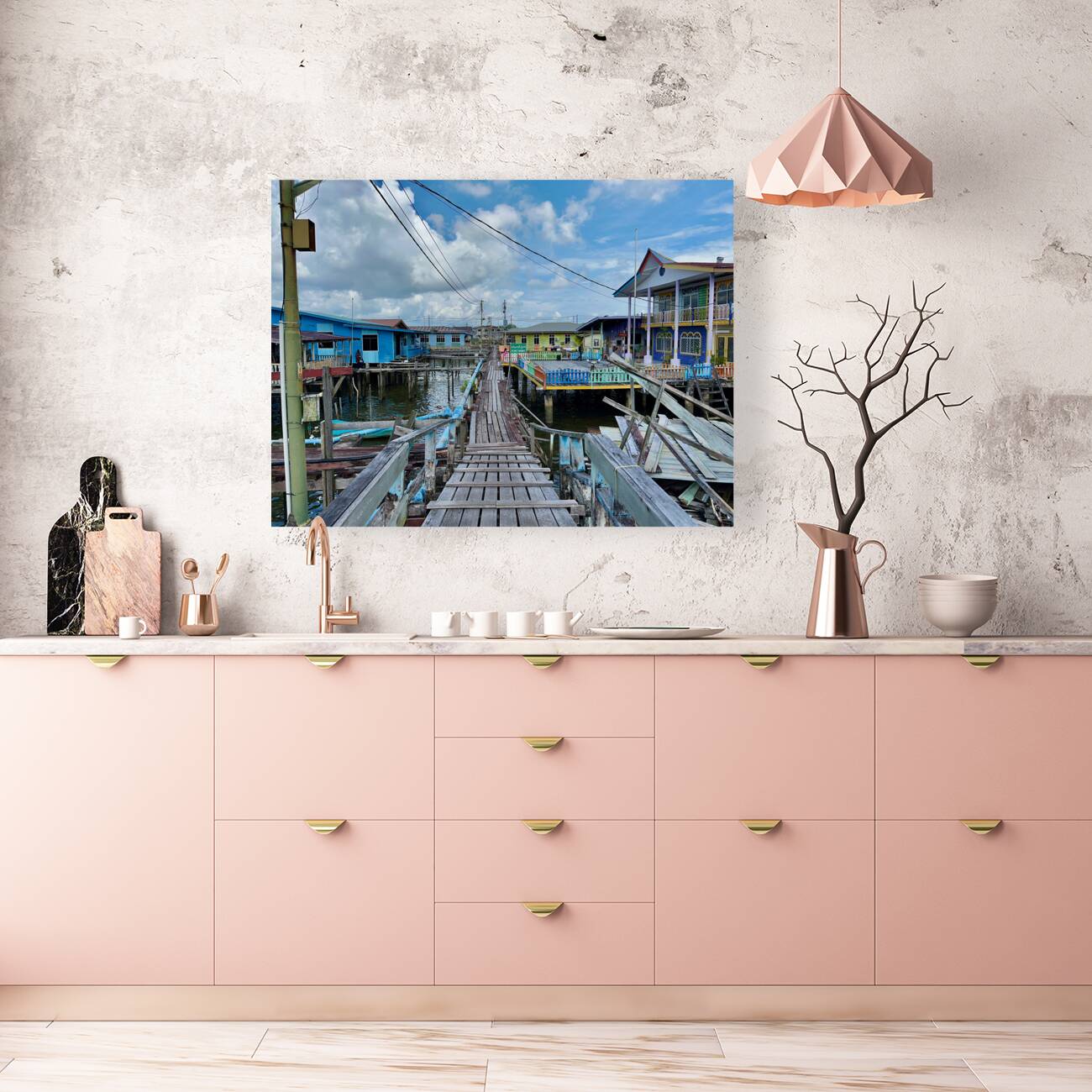 Kampong Ayer Floating Village Brunei 4 Reproduction