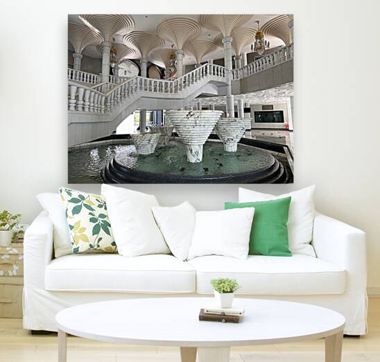 Jame Asr Hassanil Bolkiah Mosque Brunei 2 Reproduction