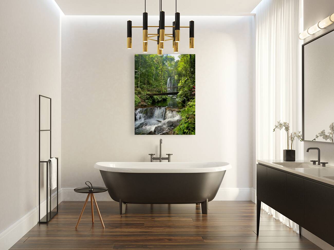 Munduk Waterfalls Bali 4 Reproduction