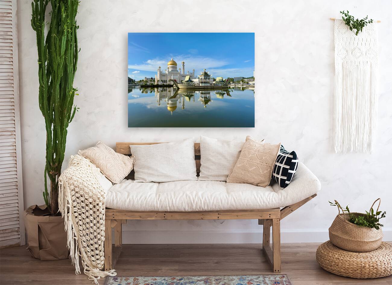 Omar Ali Saifuddien Mosque Collection Brunei 1 Reproduction