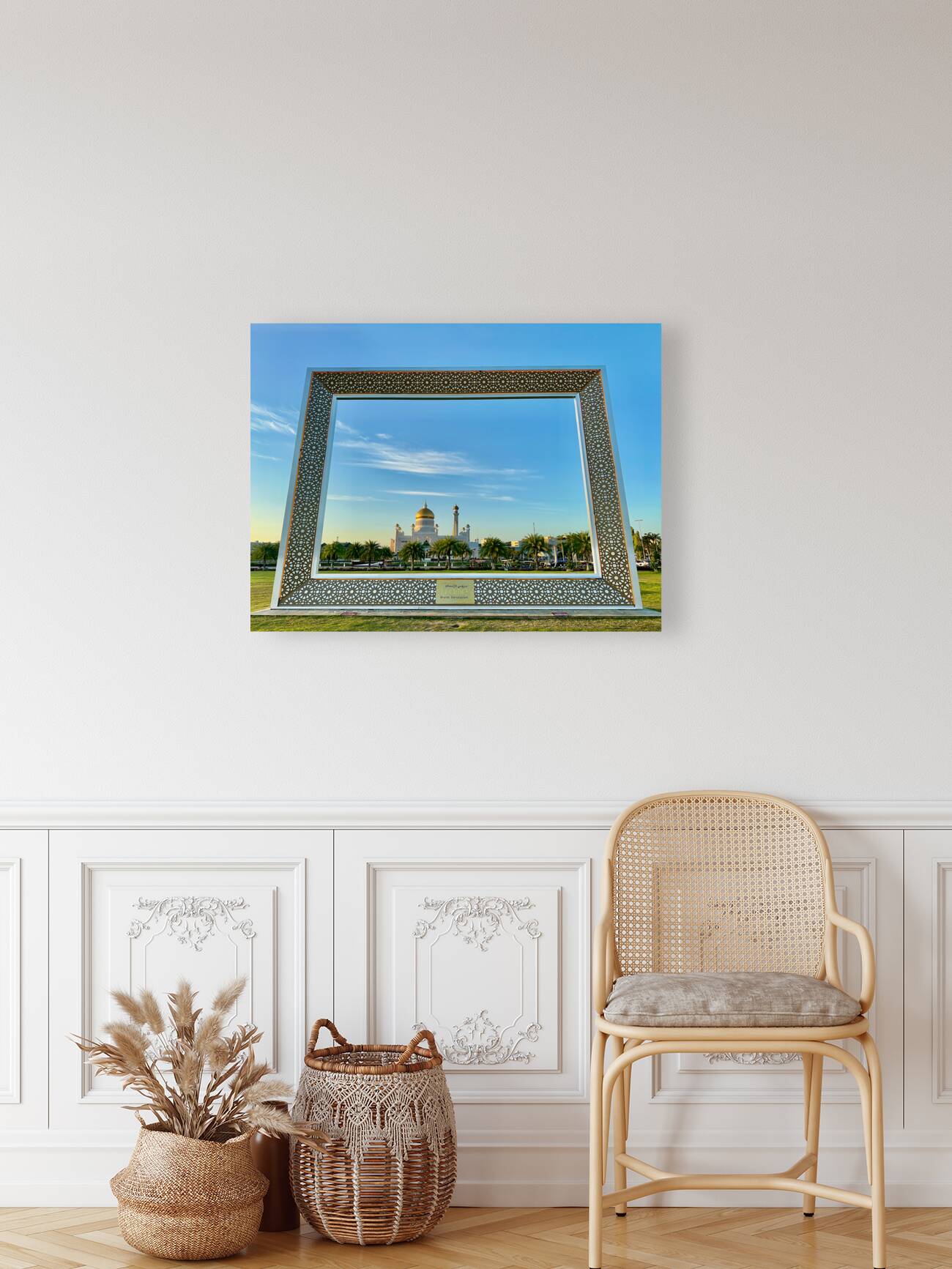 Omar Ali Saifuddien Mosque Collection Brunei 6 Reproduction