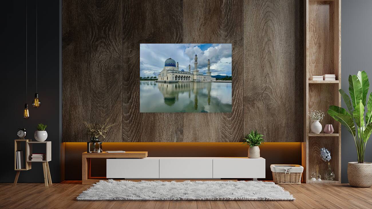 Masjid Bandaraya Mosque Kota Kinabalu 2 Reproduction