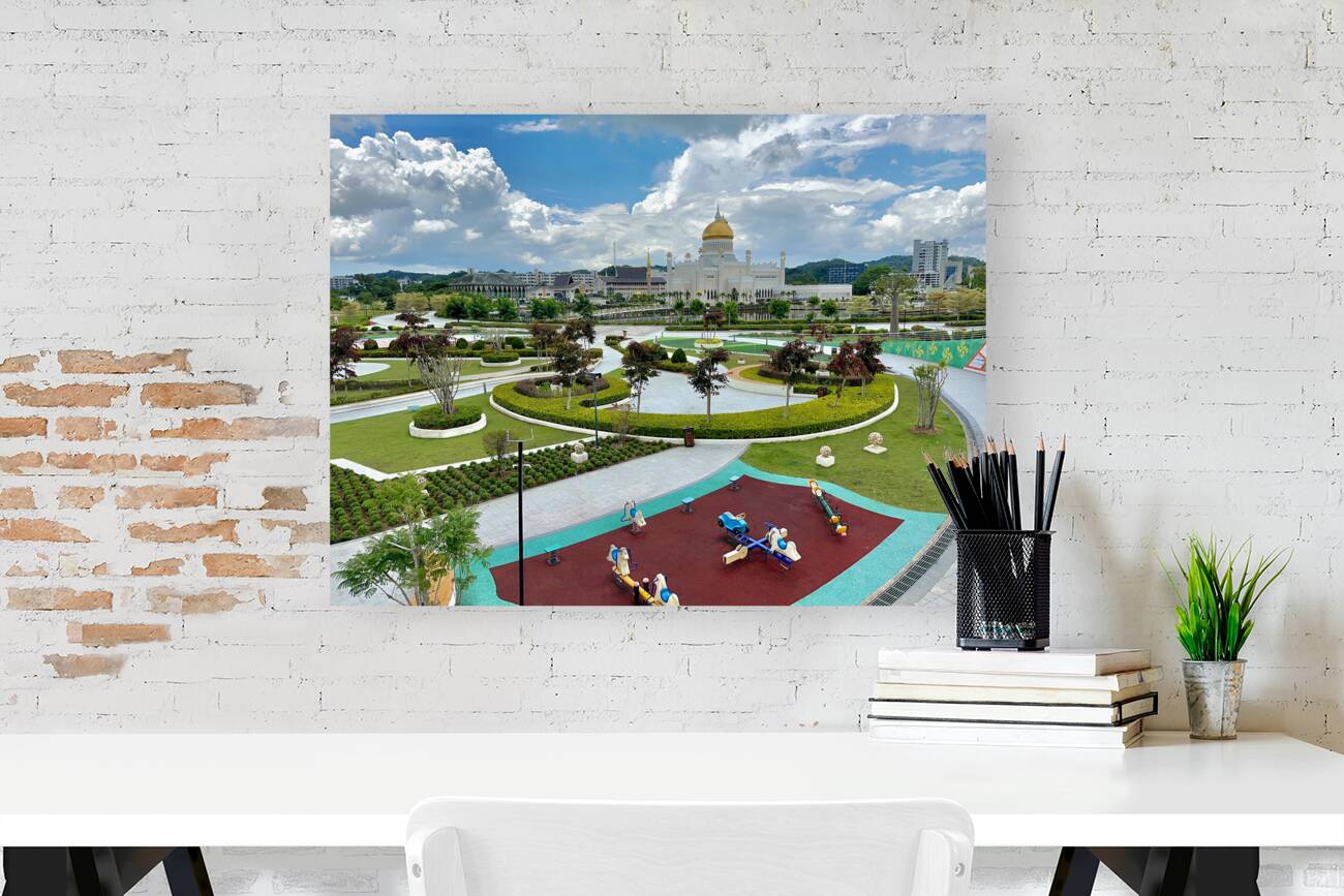 Omar Ali Saifuddien Mosque Collection Brunei 7 Reproduction