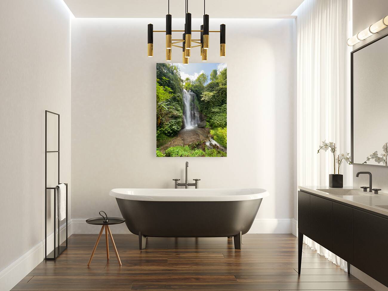 Munduk Waterfalls Bali 2 Reproduction