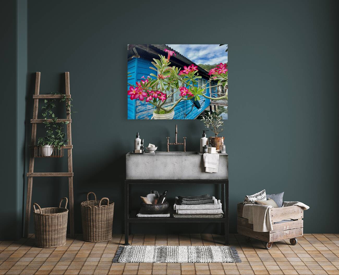 Sim Sim Traditional Floating Village in Sandakan 9 Reproduction