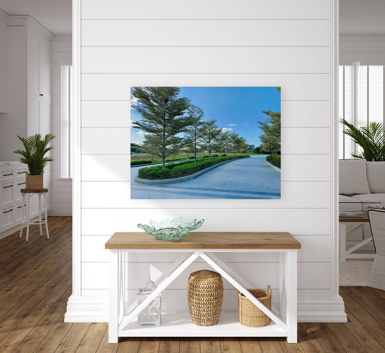 Park in Bandar Seri Begawan Brunei Reproduction