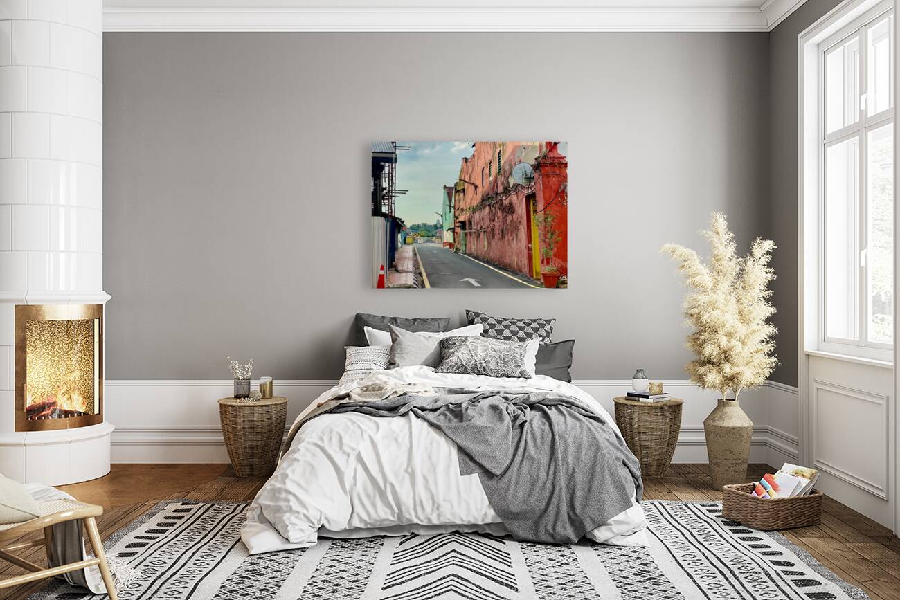 Streets of Kuching Borneo 2 Reproduction