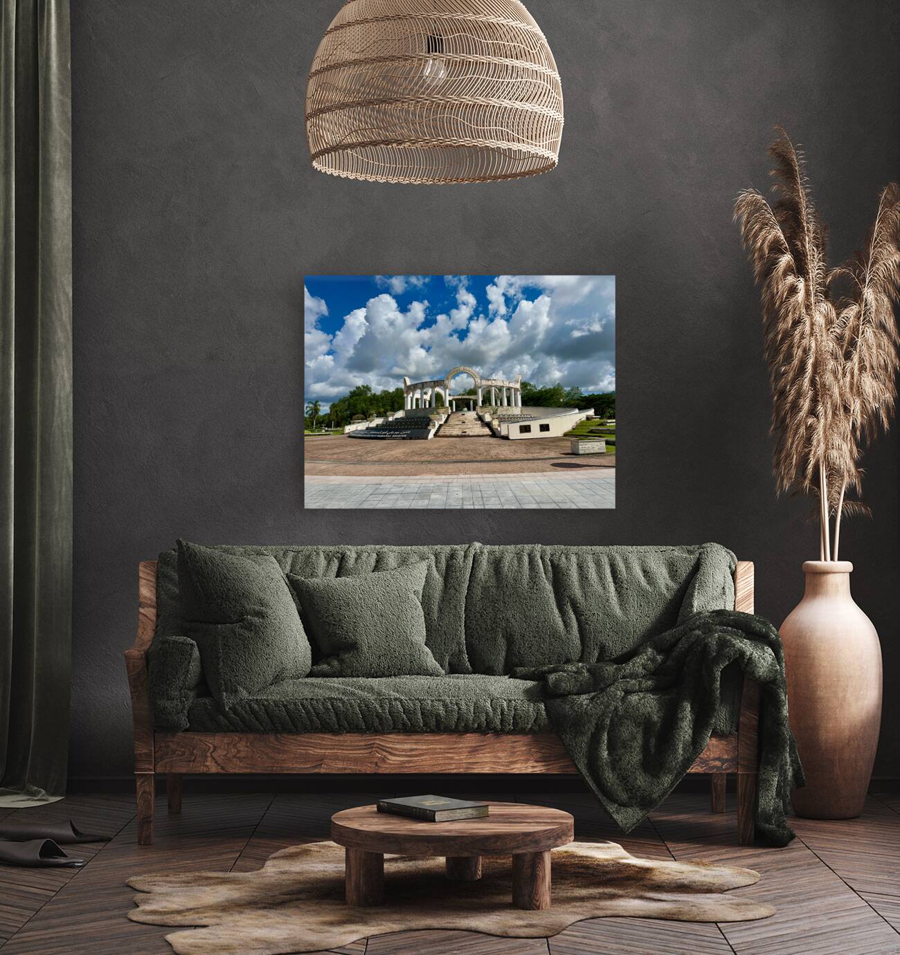 Taman Jubli Perak Monument in Bandar Seri Begawan Brunei Reproduction