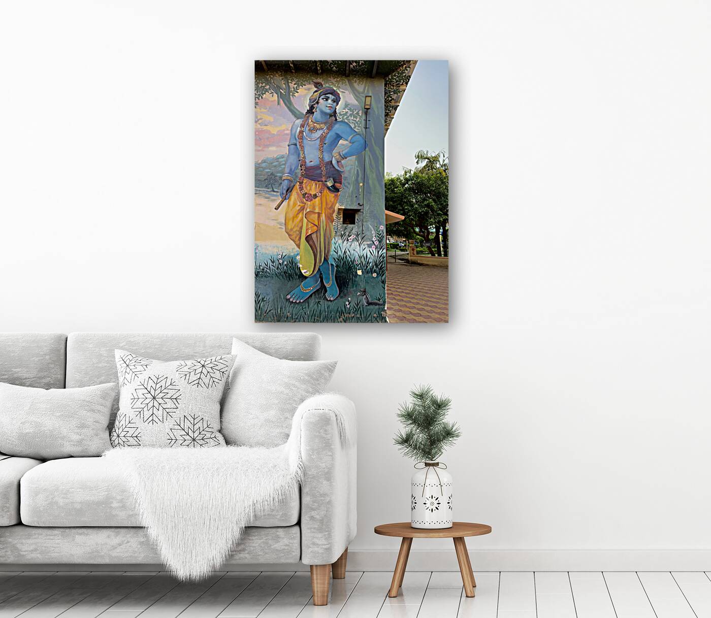 Vrindavan ISKCON Temple India 2 Reproduction