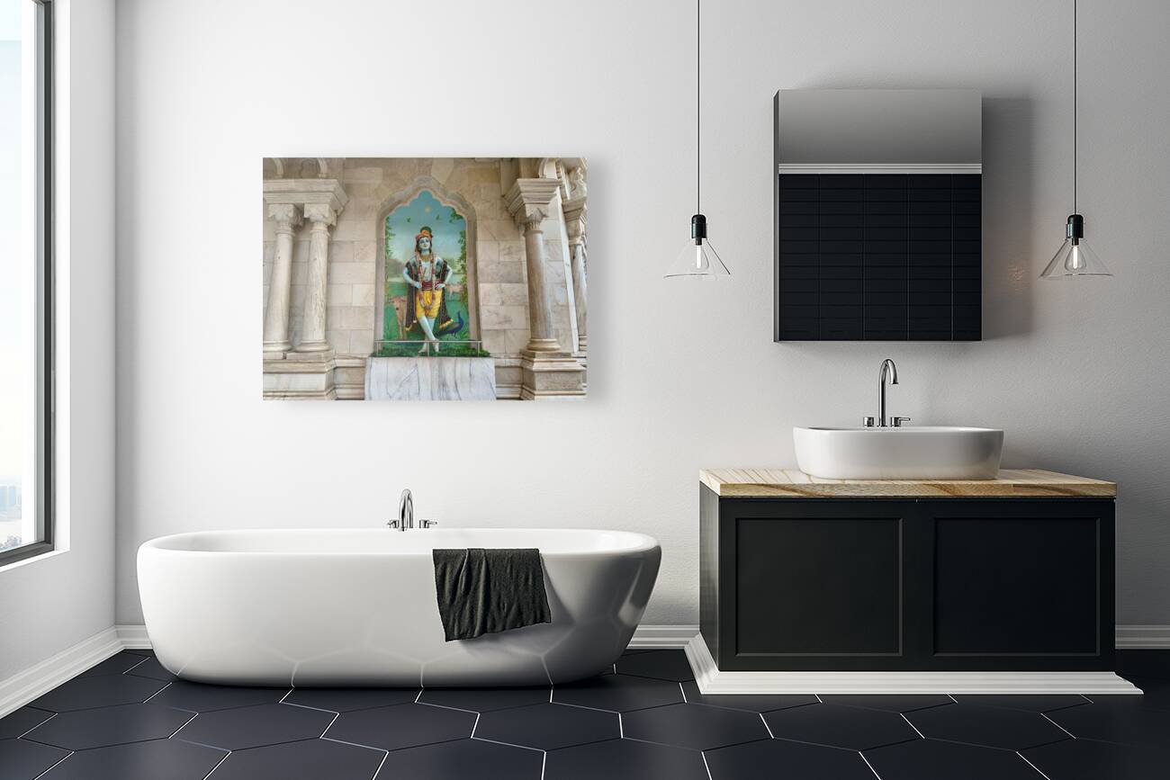 Vrindavan ISKCON Temple India 1 Reproduction