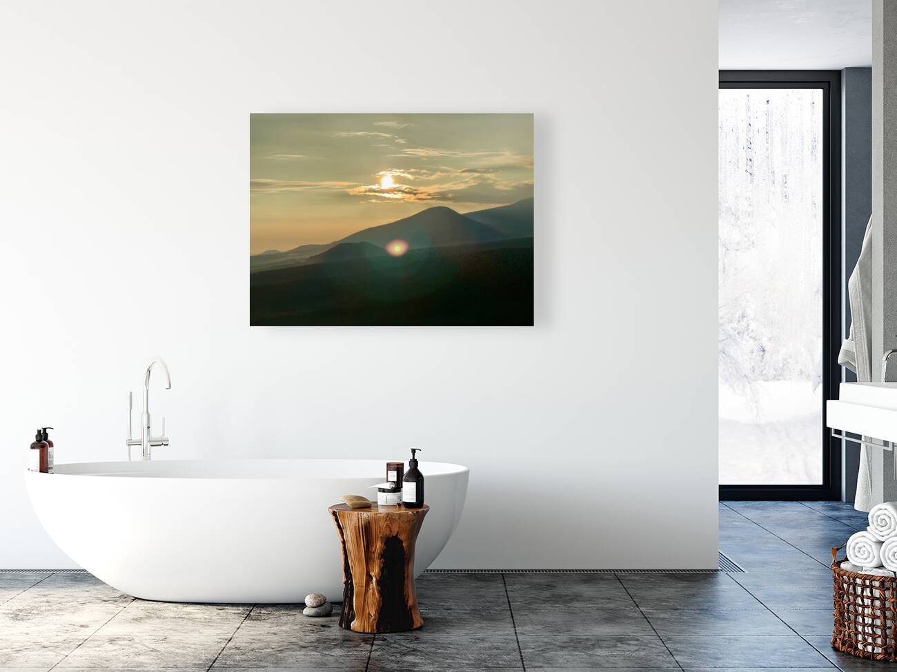 Beautiful Sunrise Jeju South Korea 3 Reproduction