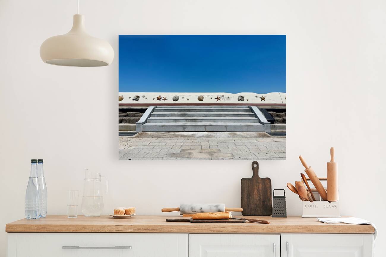 Boardwalk Jeju South Korea 1 Reproduction