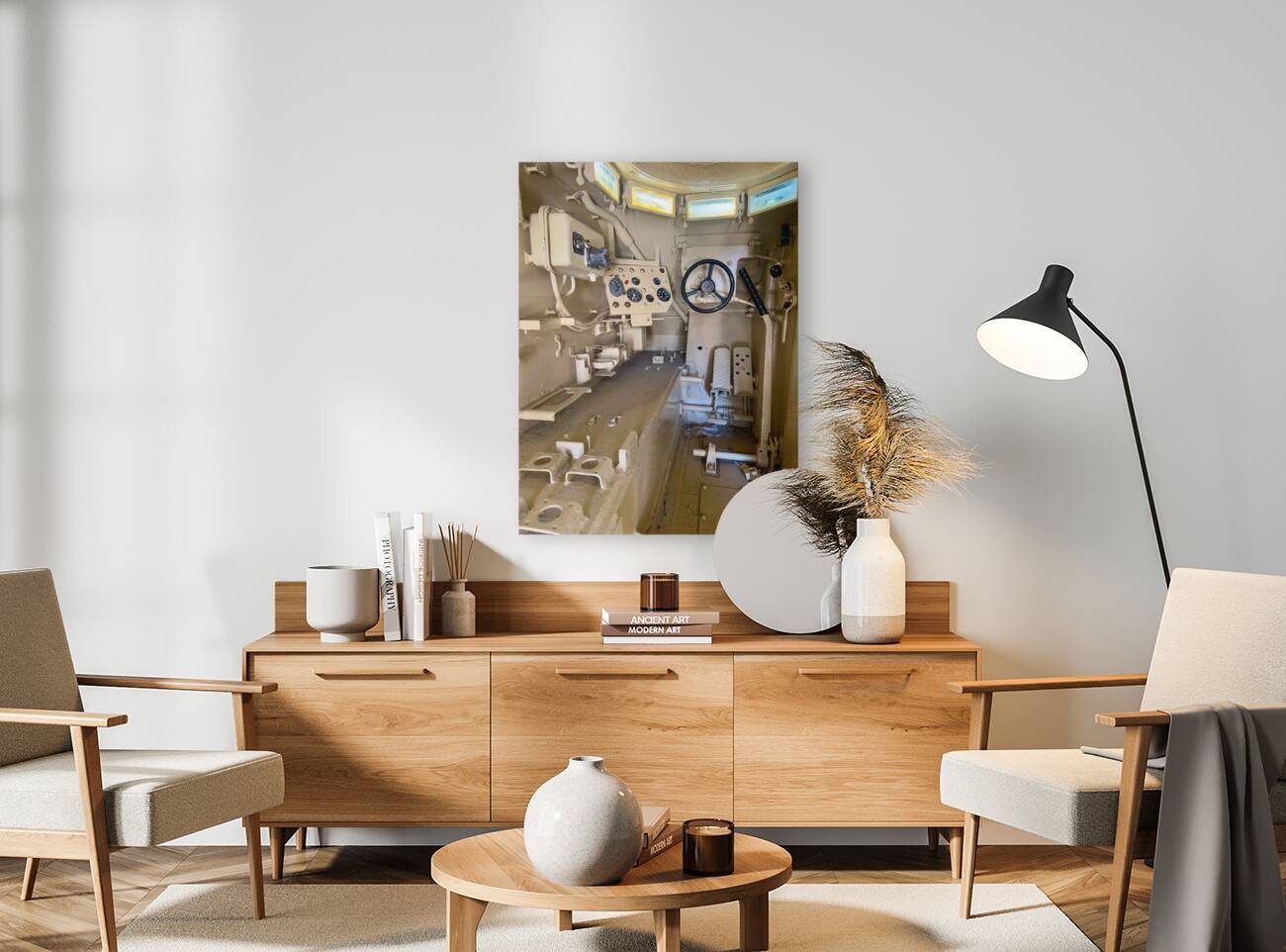 Army Tank Interior Seoul South Korea Reproduction