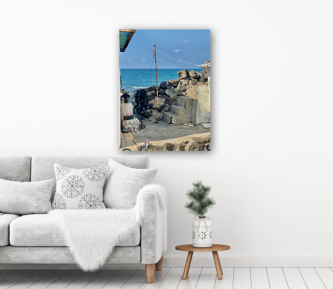 Behind the House Jeju South Korea Reproduction