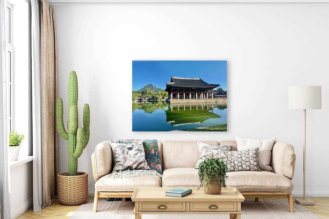 Gyeongbokgung Palace Seoul Korea 2 Reproduction