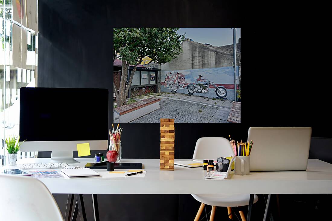 Ihwa Mural Village Seoul Korea 1 Reproduction