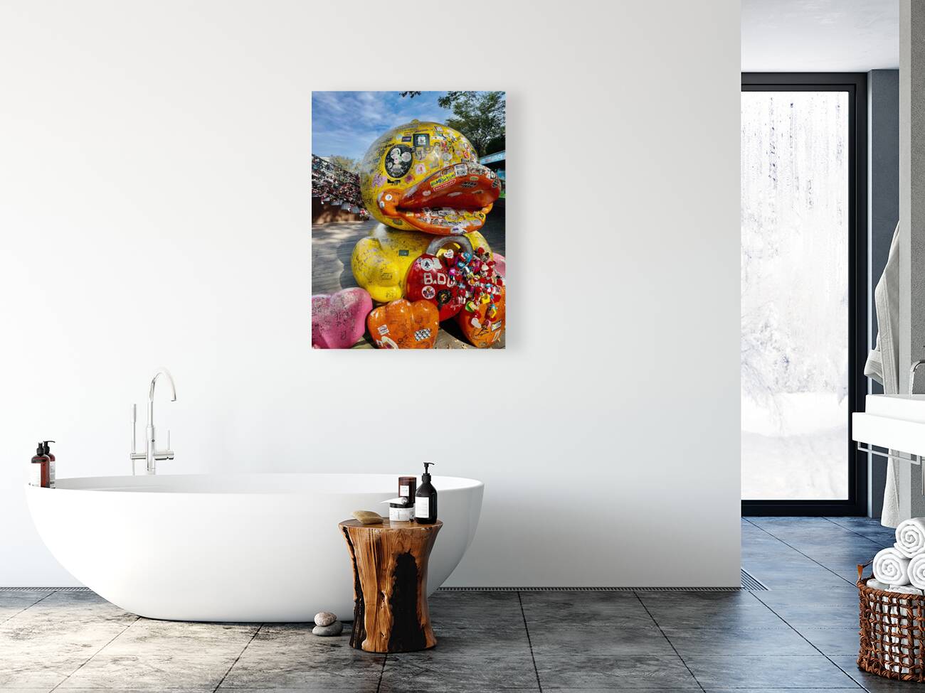 Namsan Tower Seoul South Korea 3 Reproduction