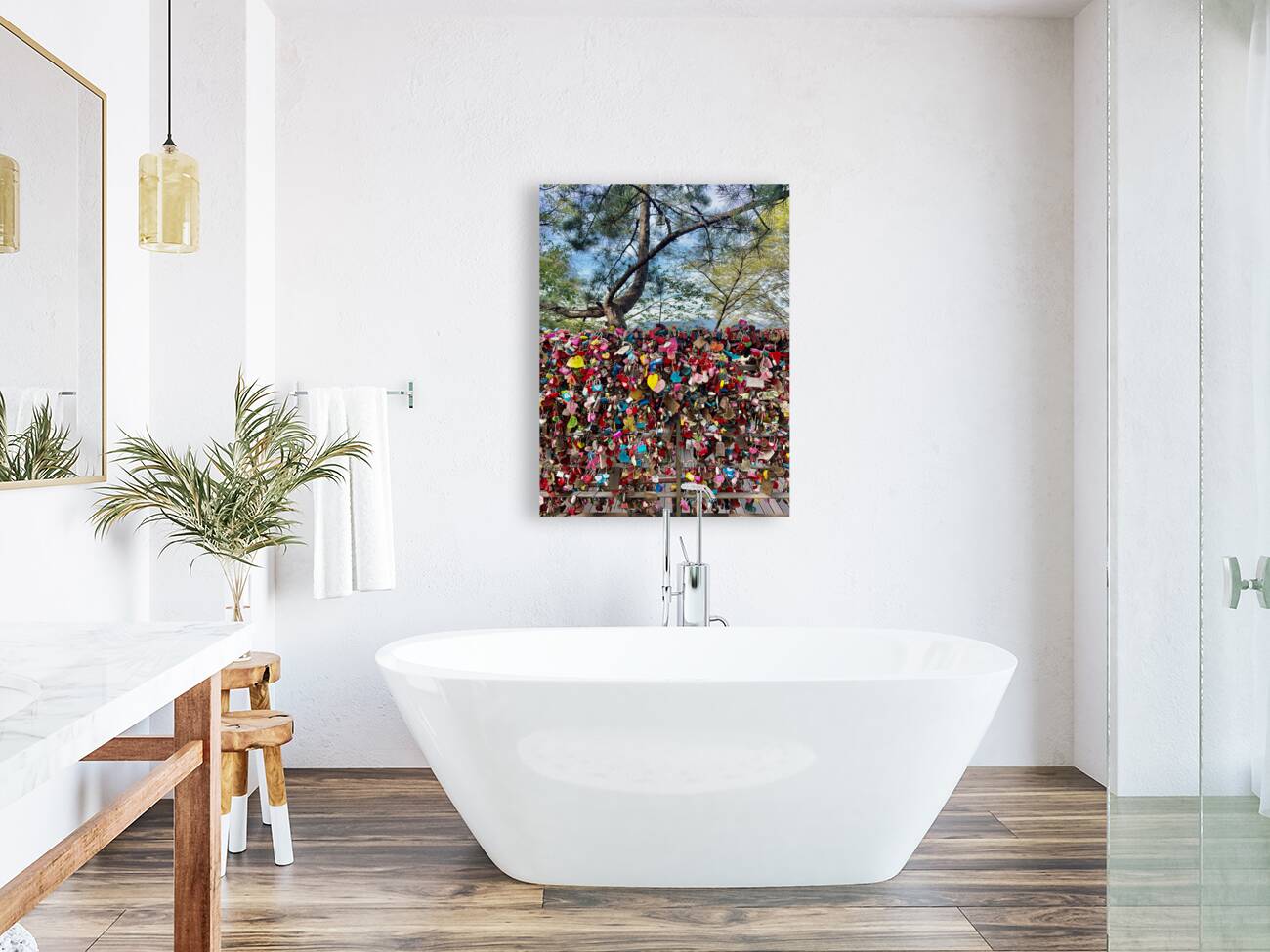 Namsan Tower Seoul South Korea 2 Reproduction