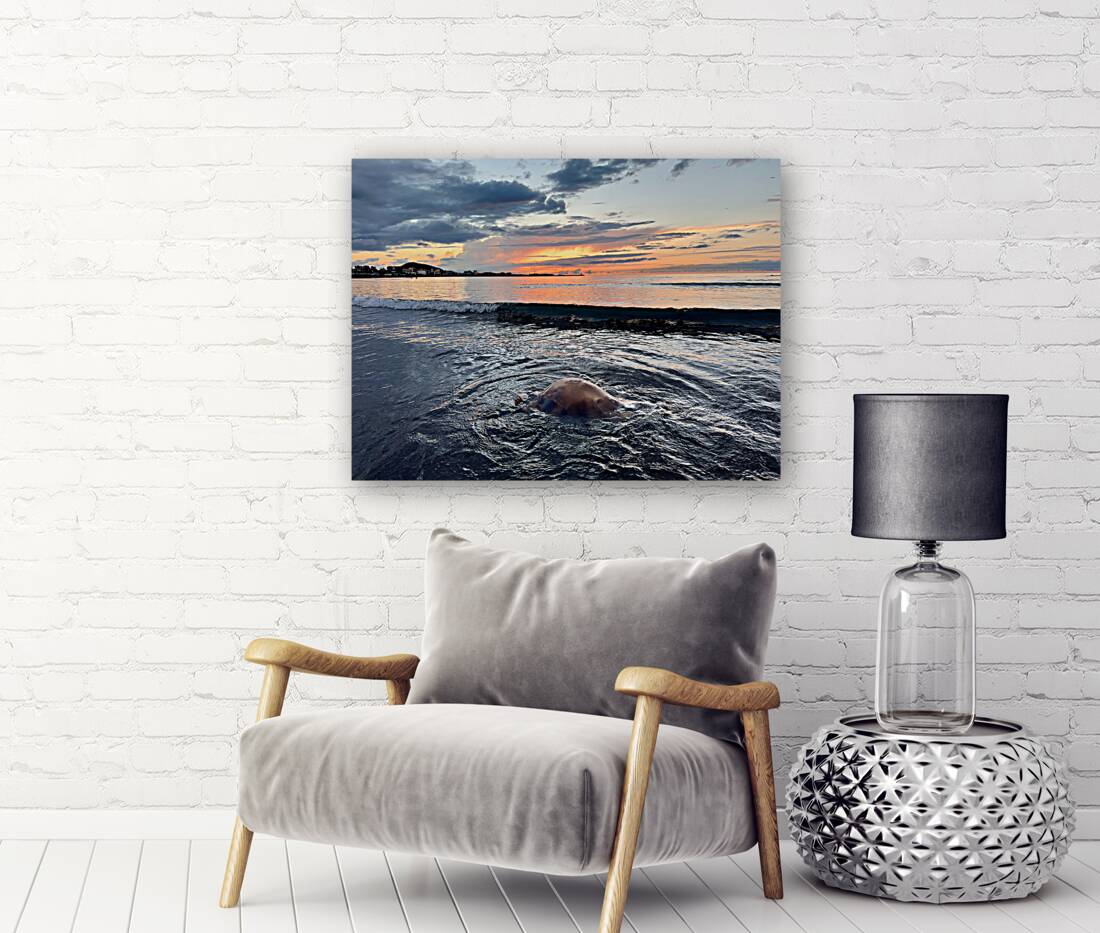 Samyang Beach Sunset Jeju South Korea 6 Reproduction