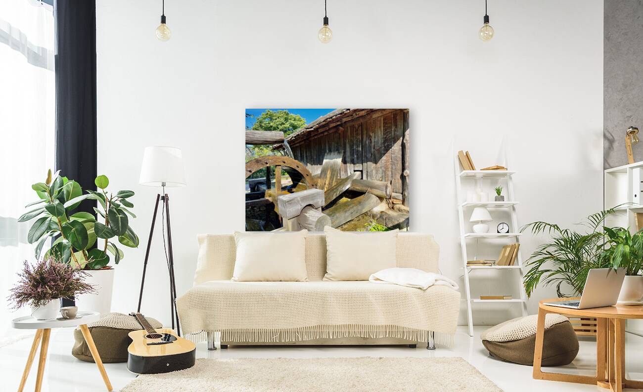 Water Wheel Seoul South Korea Reproduction