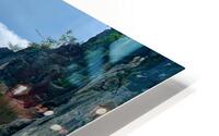 Mountain Natural Viewing Platform HD Metal print