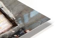 Blocked Metal Window HD Metal print