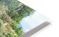 On Top of Kuang Si Waterfalls HD Metal print