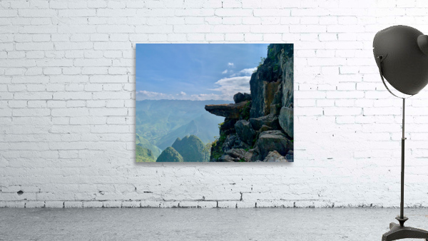 Mountain Natural Viewing Platform Wall Preview