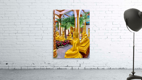 Golden Buddhas Wall Preview