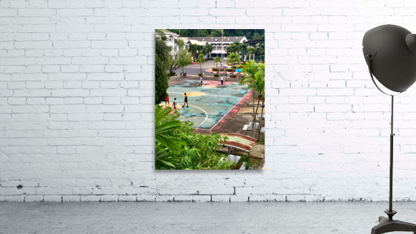 Basketball Court Wall Preview