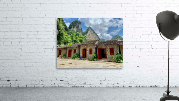 Stone Houses by the Mountain Wall Preview