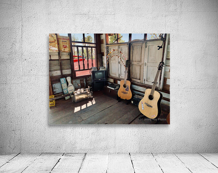 Guitars and TV Wall Preview