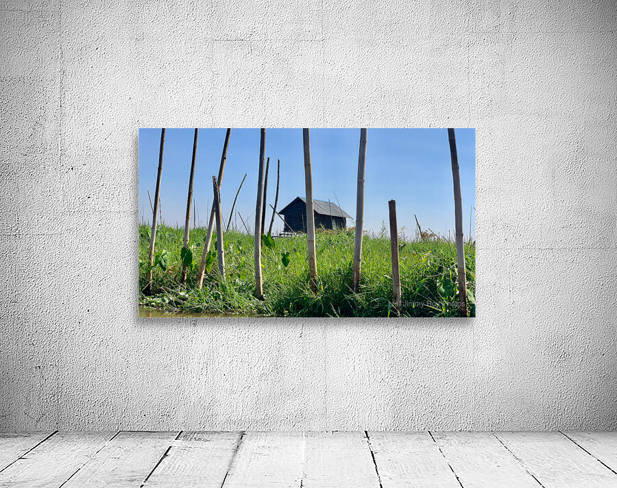 House behind the Bamboos Wall Preview