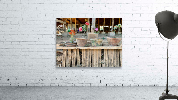 Flower Pots Wall Preview