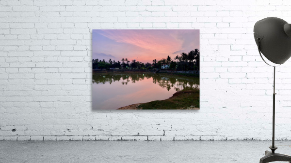 Purple Reflection on the Lake Wall Preview