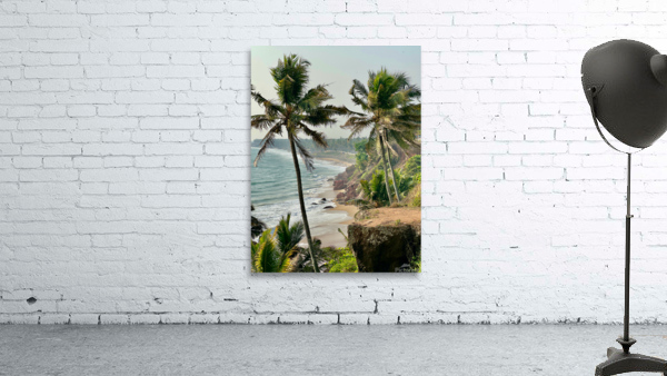 Palm Trees by the Beach Wall Preview