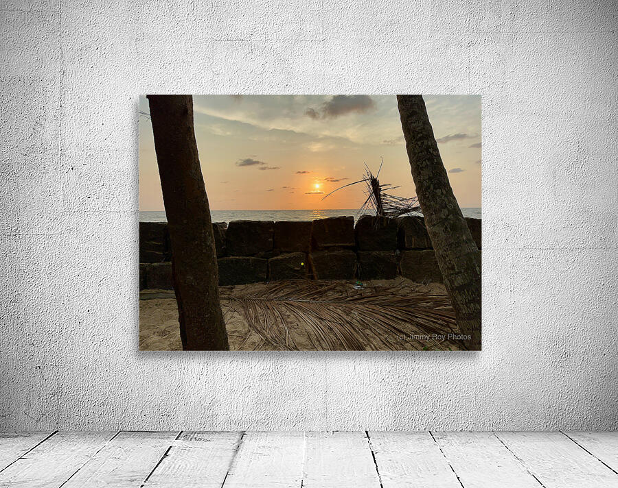 Sunset Behind the Wall Wall Preview