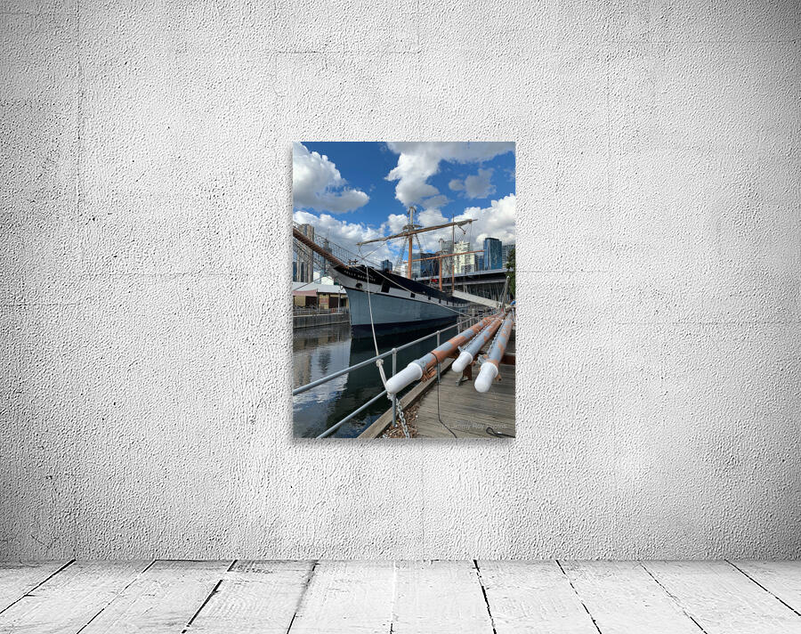 Boat in the City Wall Preview