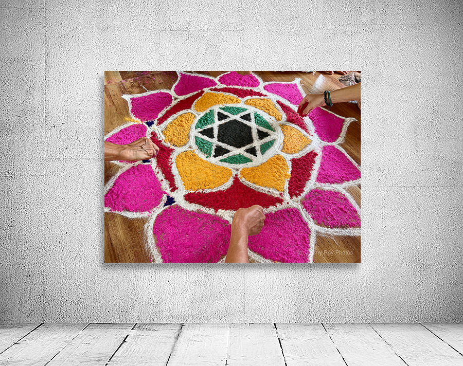 Mandala Hands Wall Preview