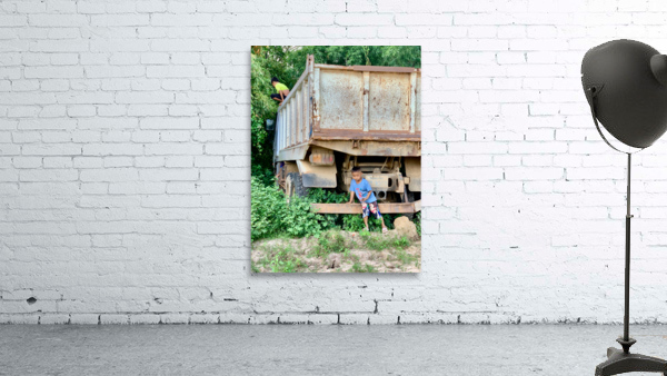 Playing with the Big Truck Wall Preview