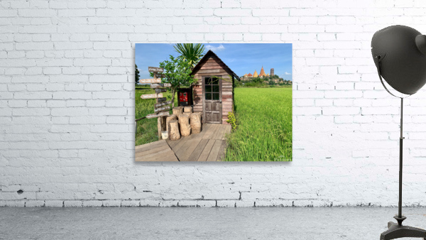 Shack in front of the Temple Wall Preview