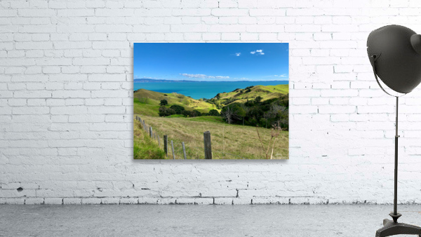 Blue Water on the Horizon Wall Preview