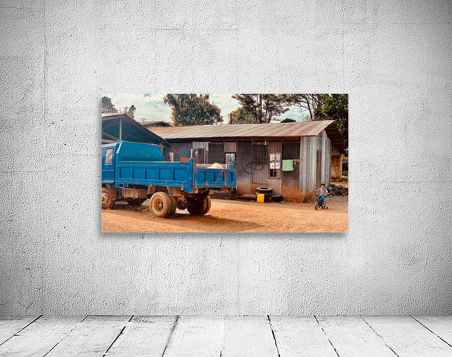 Its a Blue Truck Kid Wall Preview