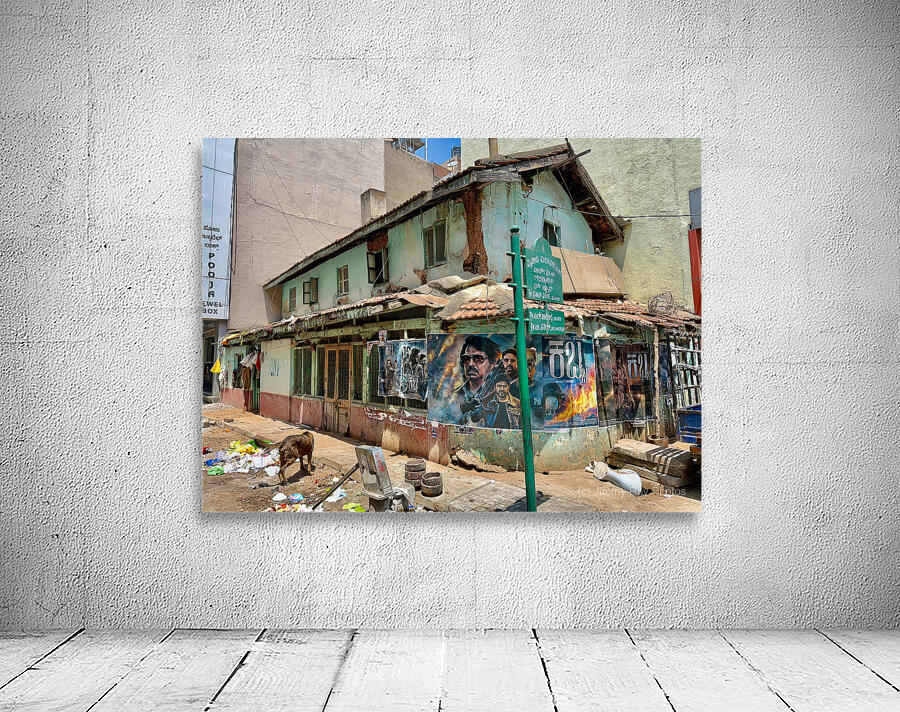 Indian Street Corner Wall Preview