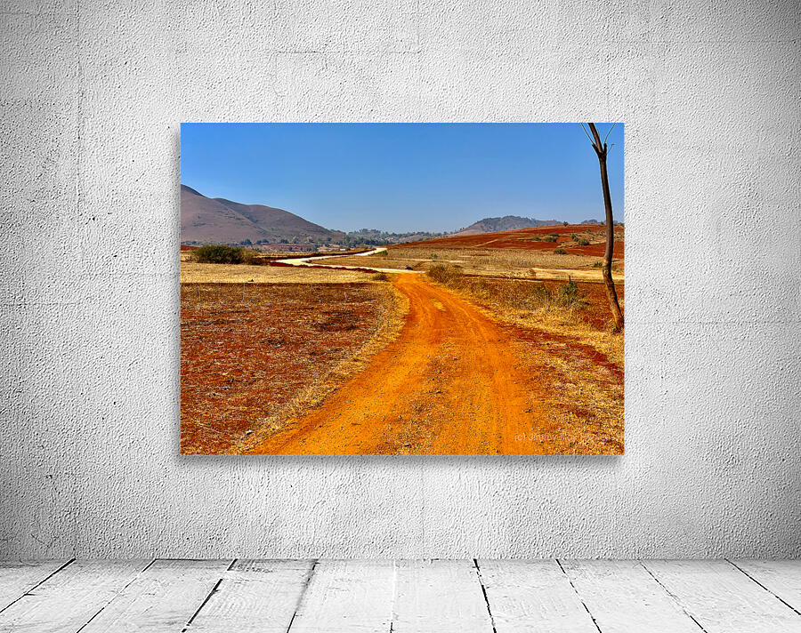 Red Earth Road Wall Preview