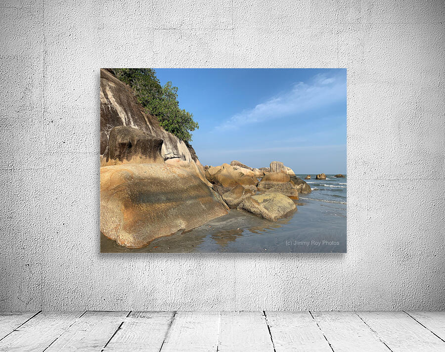 Rocks on the Beach Wall Preview