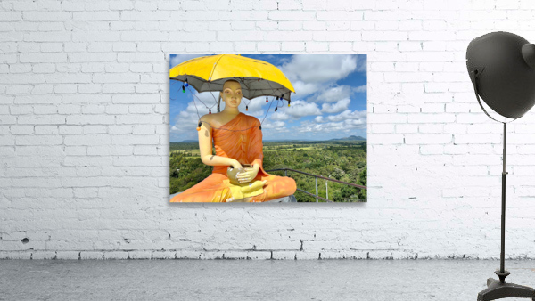 Buddha Under the Umbrella Wall Preview