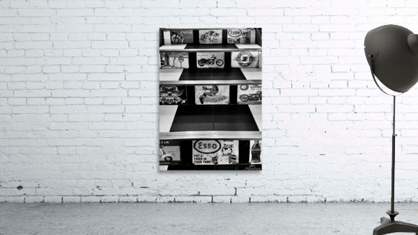 BW Vintage Stairs Wall Preview