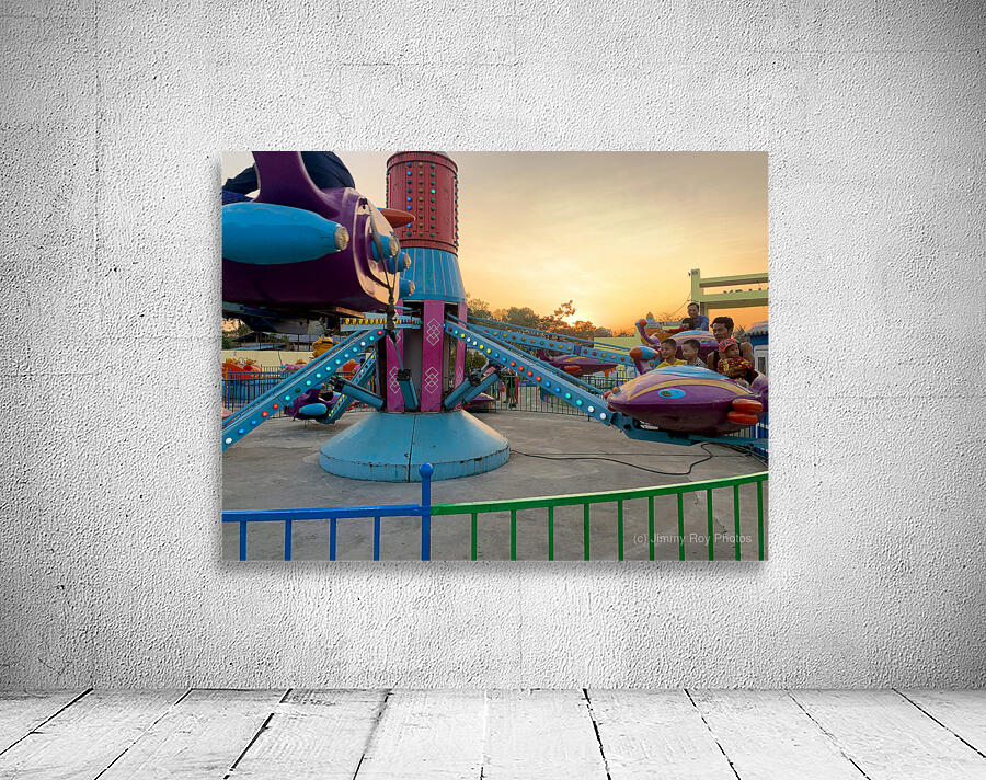 Riding Before the Sunset Wall Preview